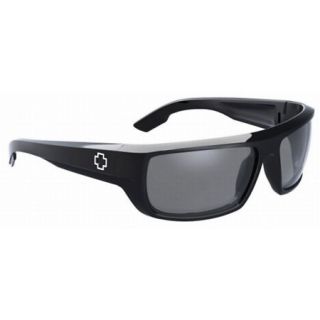 Spy Bounty Sunglasses   Black Frame with Grey Polarized Lens 694627