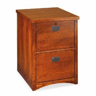 Mission Pasadena File Cabinet (Oak) (22"W X 29"H X 24.5"D)  Storage Cabinets 