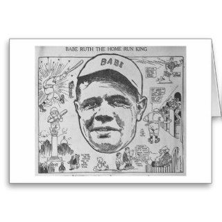 Babe Ruth   Home Run King  Cards