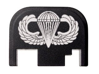 Airborne Death From Above Wings Rear Slide Cover Plate for ALL Glock pistols GEN 1 4 9mm 10mm .357 .40 .45 by NDZ Performance  General Sporting Equipment  Sports & Outdoors