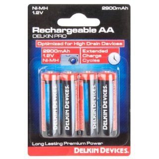 Delkin Devices DD/AA 4PK R29 Extended Power Rechargeable AA Batteries  Digital Camera Batteries  Camera & Photo