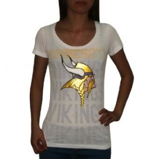 Victoria's Secret Women's NFL Minnesota Vikings T Shirt Clothing