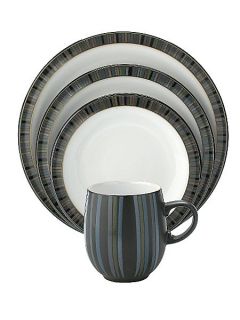Denby Jet Stripes stoneware dinnerware