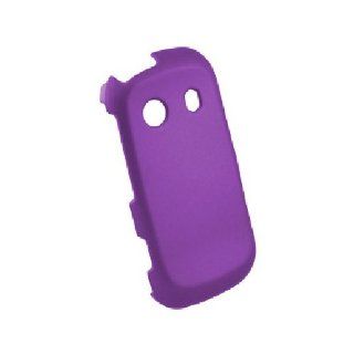 Purple Hard Snap On Cover Case for Samsung Seek SPH M350 Cell Phones & Accessories
