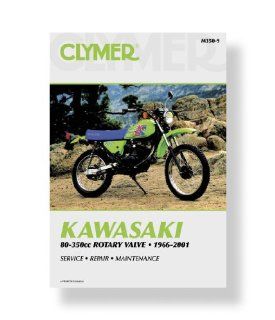 Clymer Publications MANUAL KAW 80 350 66 01 Manuals & Videos Cylmer Manual   M350 9 Automotive
