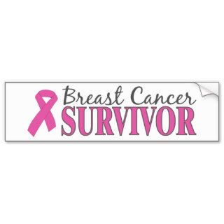 Breast Cancer Survivor Bumper Stickers
