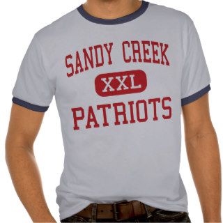 Sandy Creek   Patriots   High   Tyrone Georgia Tshirts