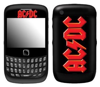 MusicSkins, MS ACDC20211, AC/DC   Logo, BlackBerry Curve 3G (9300/9330), Skin Cell Phones & Accessories