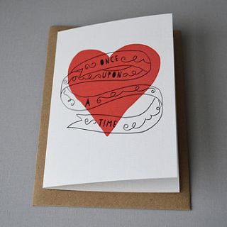 once upon a time tattoo heart love card by lucy says i do