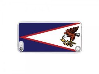 Cellet White Proguard Case with Flag of American Samoa for Apple iPod touch 5th Generation Cell Phones & Accessories