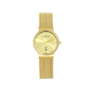 Skagen Women's 355SGGG1 Sports Patterned Mesh with Function Watch Watches