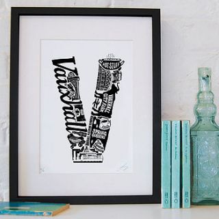 best of vauxhall screenprint by lucy loves this