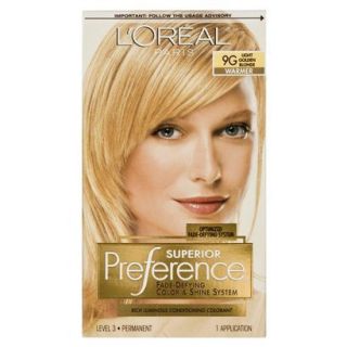 LOreal Preference Hair Color   Light Golden Blo