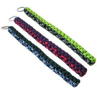 550 Paracord Keychain/Lanyard   Square Style (4"")  Tactical Paracords  Sports & Outdoors