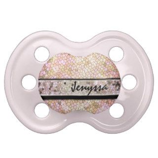 Baby Name DIY New Baby Bling Glitter Jewelry Gem Pacifiers