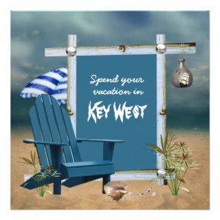 Key West, Florida Vacation Invitation