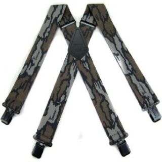 SUS 362 TREB   Camo Novelty Themed X BACK Suspenders Clothing