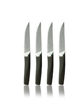 Art and Cook 5" Forged Stainless Steel Steak Knife Set of 4 Steak Knives Kitchen & Dining