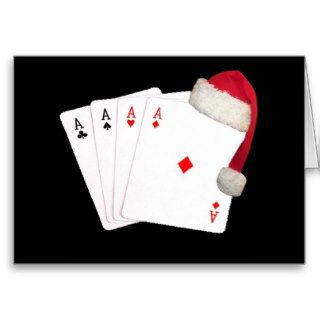 One poker player, to another Christmas Card
