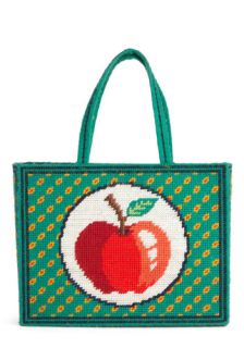 Vintage View of the Orchard Tote  Mod Retro Vintage Vintage Clothes