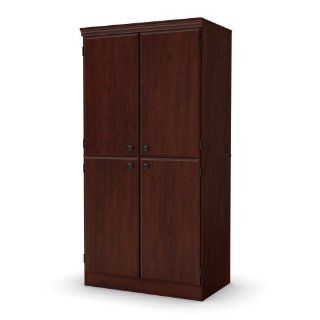 South Shore Morgan Collection Storage Cabinet, Royal Cherry  