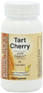 Botanic Choice Tart Cherry Capsules, 60 Count Bottle Health & Personal Care