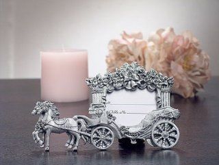 2X3 Pewter Finish Place Card Frame Wedding Coach C5422 Quantity of 1 Toys & Games