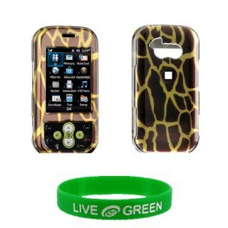 Brown Giraffe Design Snap On Hard Case for LG Neon GT365 Phone, AT&T Cell Phones & Accessories