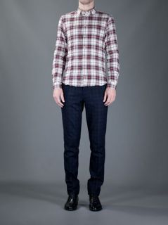 Melinda Gloss Plaid Print Shirt   Capsule By Eso