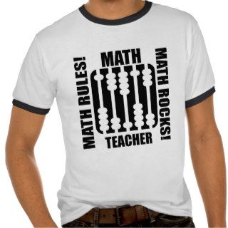 cool math teacher t shirts