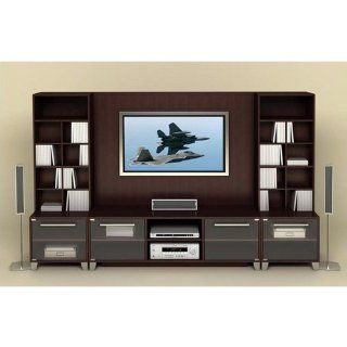 MFI / Nexera 410403/410400/410404   Brooklyn Flat Panel 3 Piece Entertainment Center (Espresso)   Furniture