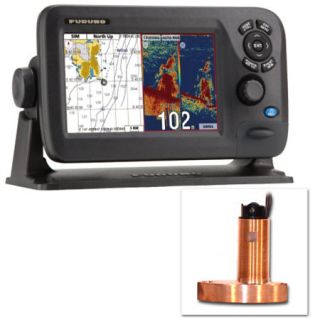 Furuno GP1870F Color GPS Chartplotter/Fishfinder With Thru Hull Transducer 758682