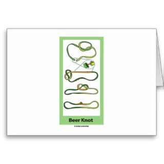 Beer Knot Greeting Card