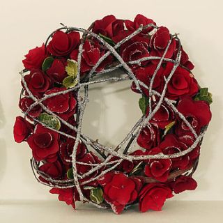 rose wreath by ella james