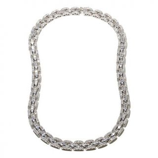 Victoria Wieck 16.38ct Absolute™ Pavé and Baguette Panther Link Ne