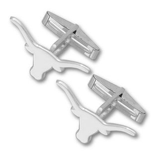 NCAA Sterling Silver Logo Cuff Links