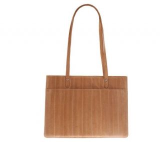 Lee Sands Ladies Structured Eelskin Handbag —