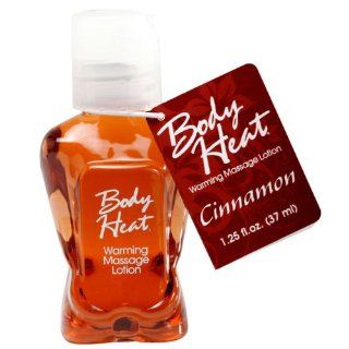 Gift Set of Body Heat Refill 1.25oz. (Cinnamon) And Kama Sutra Massage Oil (8oz Sweet Almond) Health & Personal Care