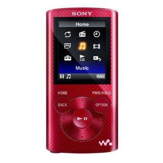 Sony Walkman NWZE374/RC 8GB  Player Red   Players & Accessories