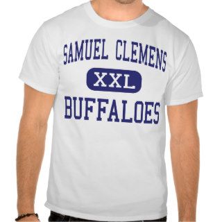 Samuel Clemens   Buffaloes   High   Schertz Texas Tee Shirt