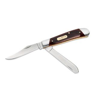 Buck Knives 0382BRS Trapper Folding Pocket Knife  Tactical Knives  Sports & Outdoors