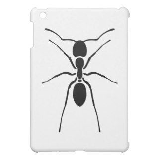 Black Ant Silhouette Custom iPad Mini Cover