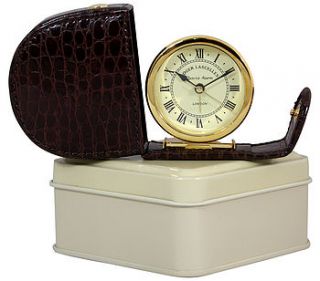 roger lascelles foldaway alarm clock by lytton and lily vintage home & garden