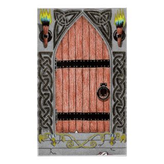 Gothic Door (color) print