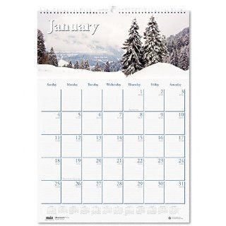 Wall Calendar, "Nature Scenes", 12 Mon. Jan Dec, 15 1/2"x22 