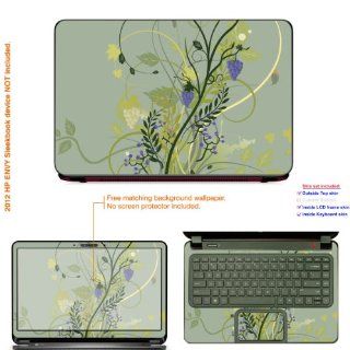 Matte Decal Skin Sticker for HP ENVY Sleekbook 6 Series 6z 6t with 15.6" screen (NOTES MUST view IDENTIFY image for correct model) case cover Mat_HPenvySleekbk 378 Computers & Accessories