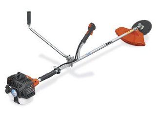 Tanaka TBC 340PFD 32cc Gas Dual Handle Straight Shaft String Trimmer / Edger with 9 in Saw Blade  Patio, Lawn & Garden