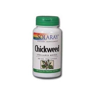 Solaray Chickweed 385mg 100 Capsules Health & Personal Care