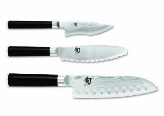 Shun DMS382 3 Piece Classic Internet Special Set of Knives Kitchen & Dining