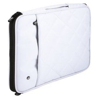 PKG 13 Inch STUFF Sleeve (White Quilted Nylon) Computers & Accessories